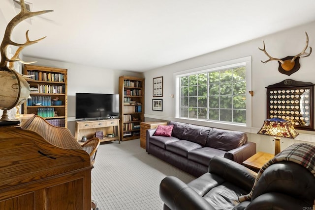 8140 Pasadena Ave, La Mesa, CA 91941 - living room featuring carpet floors