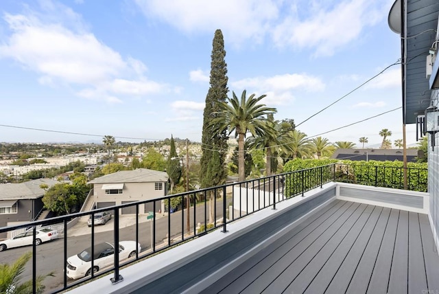 8140 Pasadena Ave, La Mesa, CA 91941 - view of wooden deck