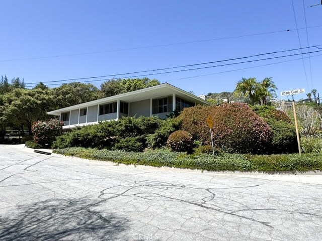 view of property exterior