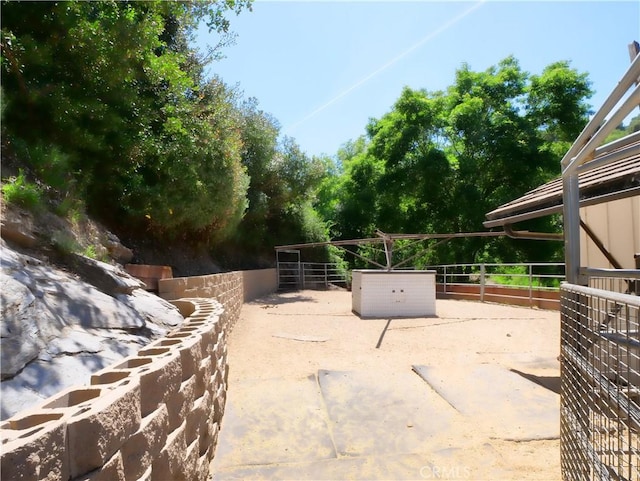 3 Poppy Trl, Rolling Hills, CA 90274 - view of patio / terrace with an exterior structure