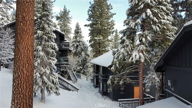 1288 Clubview Dr, Big Bear Lake, CA 92315 - exterior space with stairs