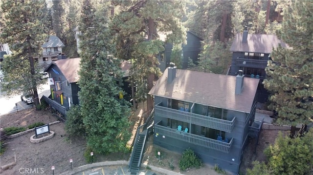 1288 Clubview Dr, Big Bear Lake, CA 92315 - aerial view