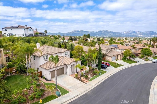 33827 Flora Springs St, Temecula, CA 92592 - aerial view of residential area with a mountain backdrop