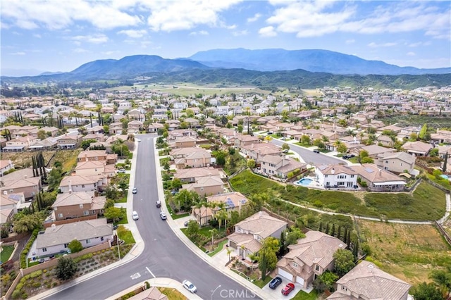 33827 Flora Springs St, Temecula, CA 92592 - aerial view of residential area featuring mountains