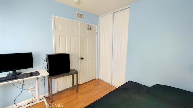 11622 Remington St, Sylmar, CA 91342 - bedroom featuring a closet and light wood-style flooring