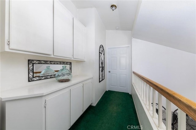 15910 Peach Tree Ln, Fontana, CA 92337 - hall featuring dark colored carpet