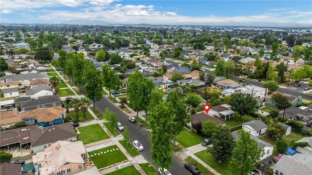 birds eye view of property featuring a residential view
