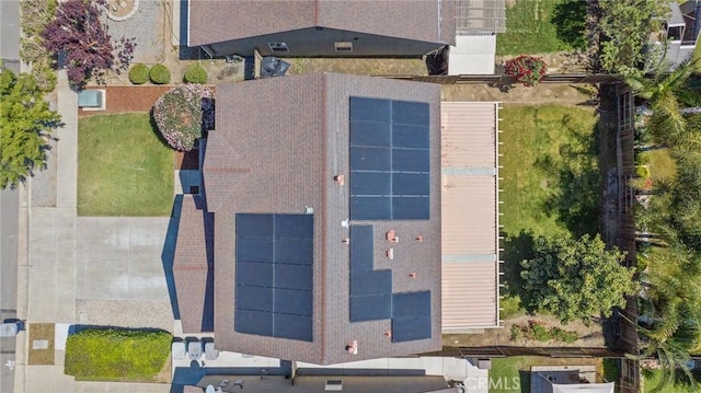 drone / aerial view