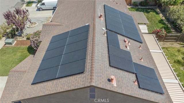 drone / aerial view