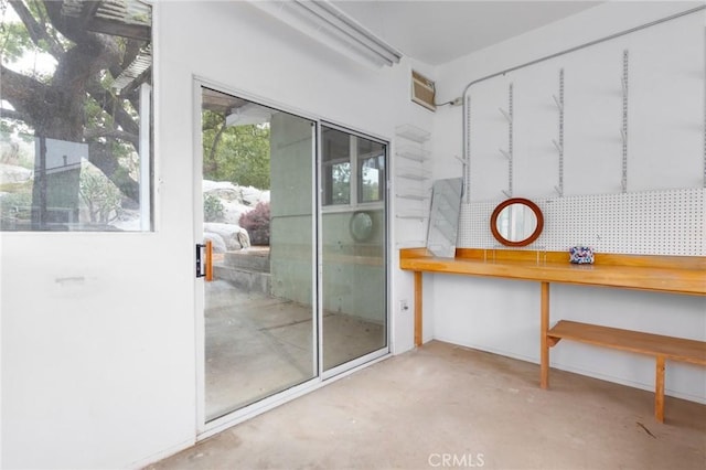 20095 Gustin Rd, Perris, CA 92570 - doorway to outside featuring concrete flooring
