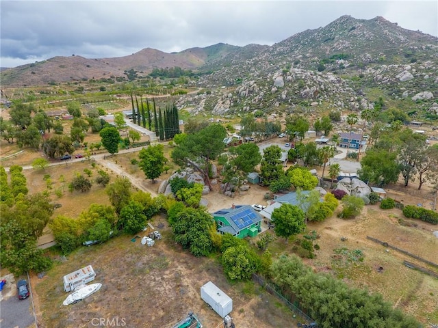 20095 Gustin Rd, Perris, CA 92570 - drone / aerial view featuring a mountain view