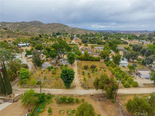 20095 Gustin Rd, Perris, CA 92570 - drone / aerial view with a mountain view