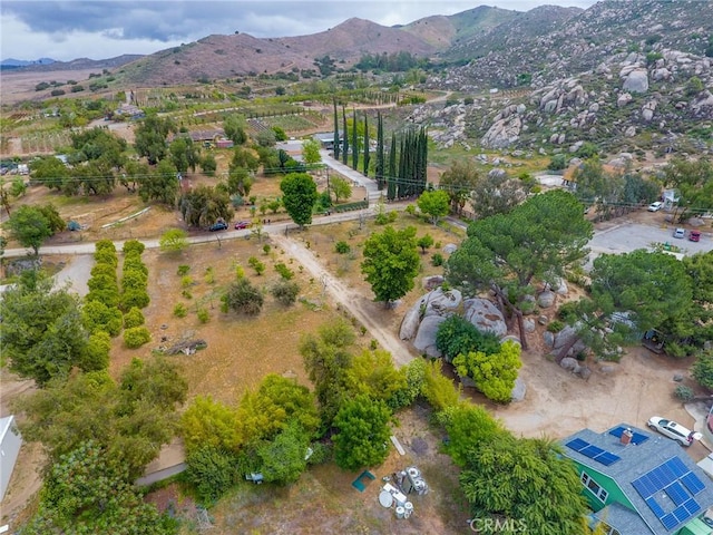 20095 Gustin Rd, Perris, CA 92570 - drone / aerial view featuring a mountain view