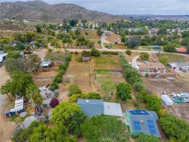 20095 Gustin Rd, Perris, CA 92570 - drone / aerial view with a mountain view