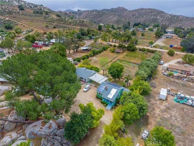 20095 Gustin Rd, Perris, CA 92570 - drone / aerial view featuring a mountain view