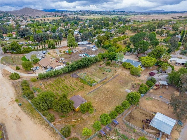20095 Gustin Rd, Perris, CA 92570 - bird's eye view with a mountain view