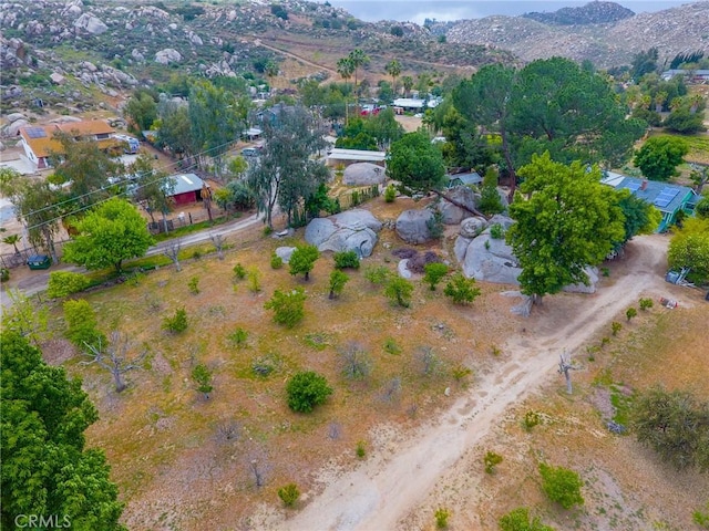 20095 Gustin Rd, Perris, CA 92570 - aerial view with a mountain view