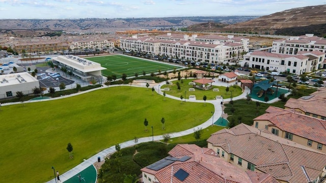 drone / aerial view