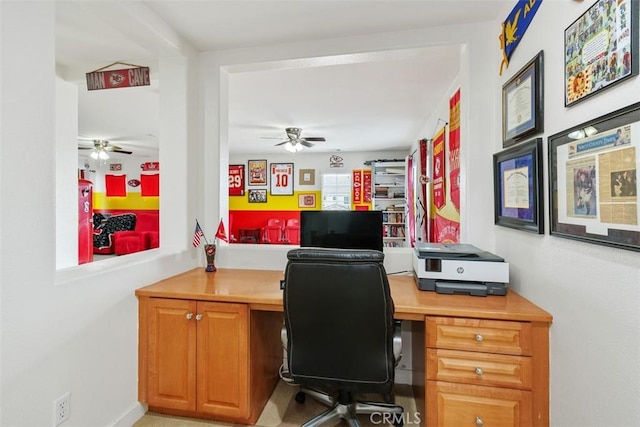 35183 Flamingo Way, Winchester, CA 92596 - office space with a ceiling fan