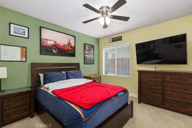 35183 Flamingo Way, Winchester, CA 92596 - carpeted bedroom with a ceiling fan