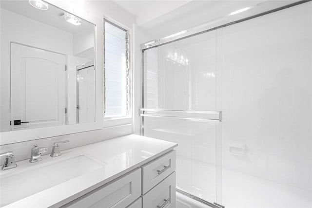 300302 S Bayfront, Newport Beach, CA 92662 - full bath with a stall shower and vanity