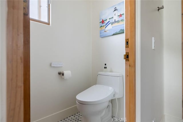 300302 S Bayfront, Newport Beach, CA 92662 - bathroom featuring toilet and baseboards