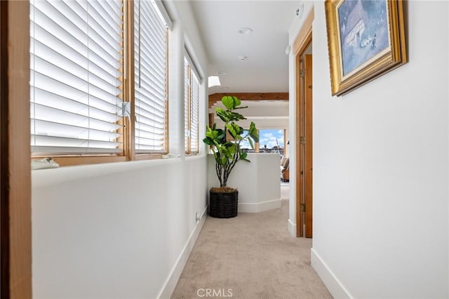 300302 S Bayfront, Newport Beach, CA 92662 - hallway with carpet flooring and baseboards