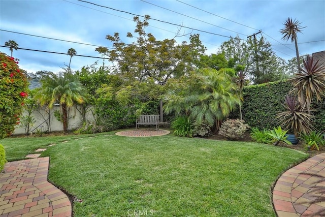 1956 E Woodlyn Rd, Pasadena, CA 91104 - view of yard with a fenced backyard