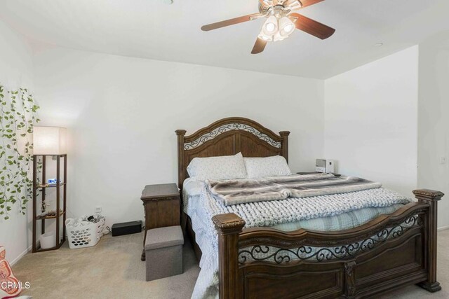 10909 Rainwater Ln, Bakersfield, CA 93306 - bedroom with carpet flooring and ceiling fan