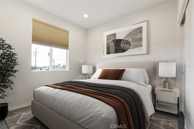 15331 Jasmine Ln Unit 105, Gardena, CA 90249 - carpeted bedroom featuring baseboards and recessed lighting