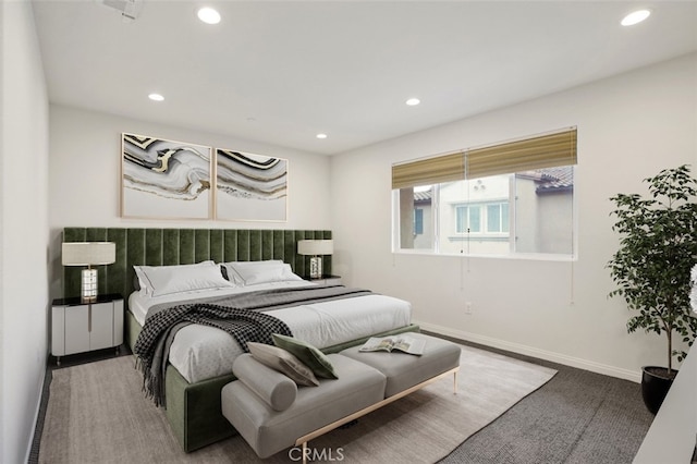 15331 Jasmine Ln Unit 105, Gardena, CA 90249 - bedroom featuring recessed lighting, baseboards, and carpet