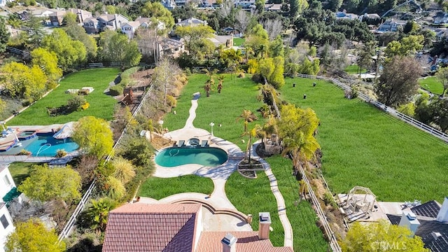 drone / aerial view