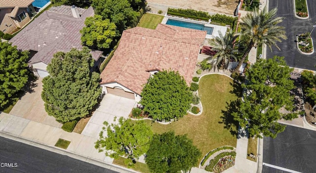 drone / aerial view