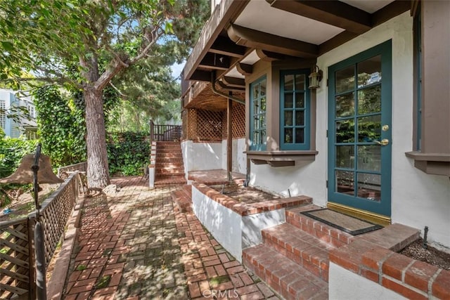 421 High Dr, Laguna Beach, CA 92651 - view of patio with stairs
