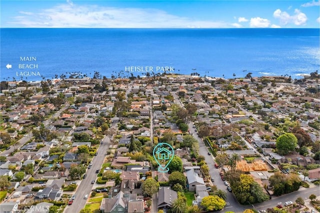 421 High Dr, Laguna Beach, CA 92651 - aerial view of property and surrounding area with nearby suburban area and a nearby body of water