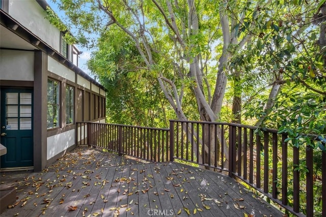 421 High Dr, Laguna Beach, CA 92651 - view of wooden terrace