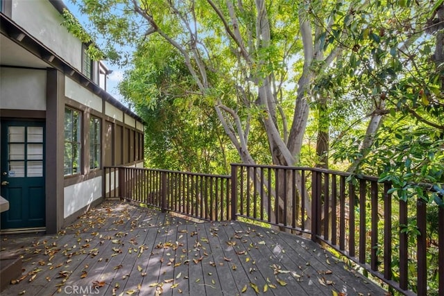 421 High Dr, Laguna Beach, CA 92651 - view of wooden terrace