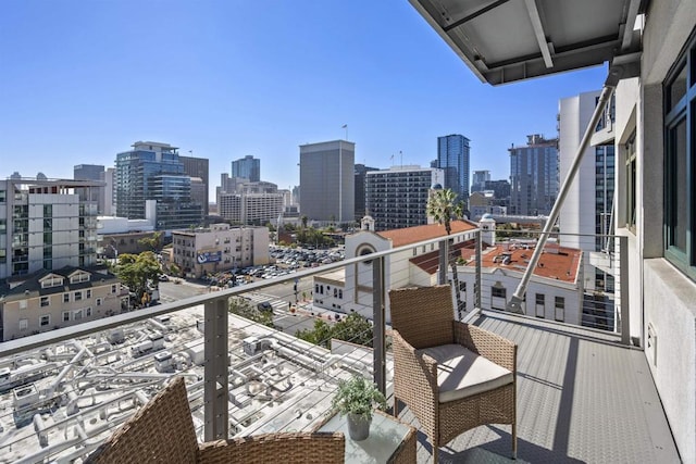 1551 4th Ave Unit 611, San Diego, CA 92101 - balcony with a city view