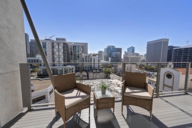 1551 4th Ave Unit 611, San Diego, CA 92101 - balcony featuring a view of city