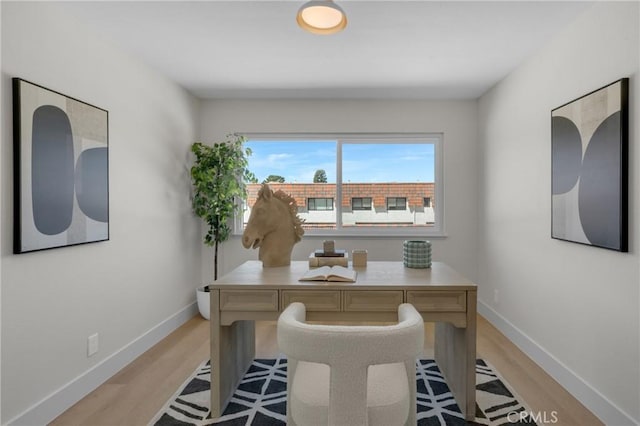 28146 Ridgecove Ct S, Rancho Palos Verdes, CA 90275 - office with light wood finished floors and baseboards