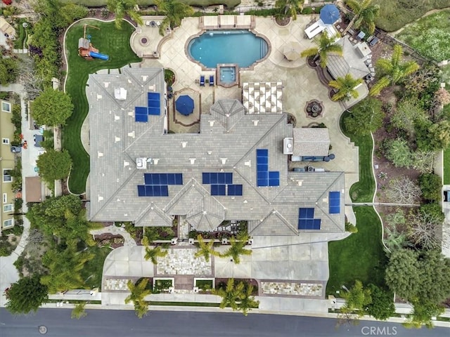 drone / aerial view