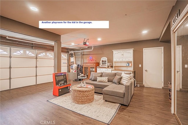 2217 Serrano Pl, Fullerton, CA 92833 - living room featuring recessed lighting and wood finished floors