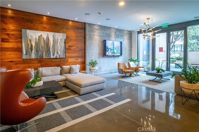 community lobby with visible vents