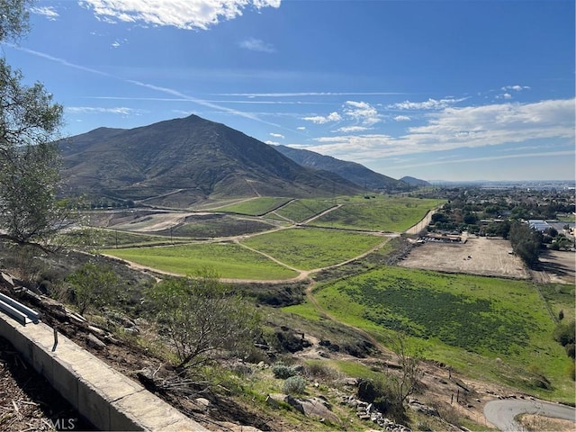 view of mountain feature