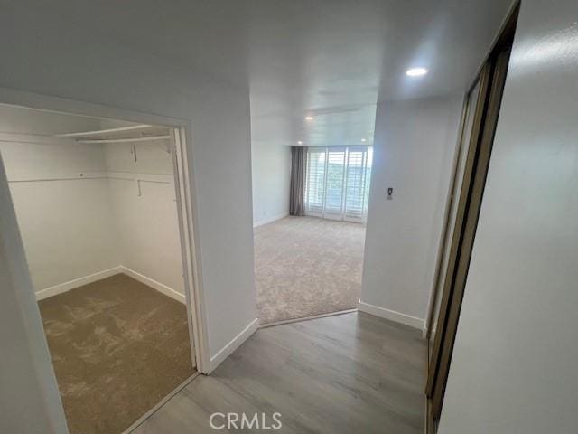 32679 Seagate Dr Unit 308-H, Rancho Palos Verdes, CA 90275 - corridor with carpet flooring, recessed lighting, and baseboards