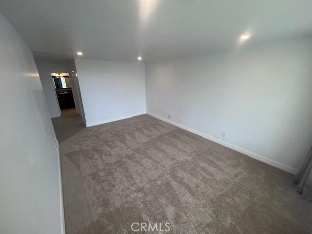 32679 Seagate Dr Unit 308-H, Rancho Palos Verdes, CA 90275 - carpeted empty room featuring recessed lighting and baseboards