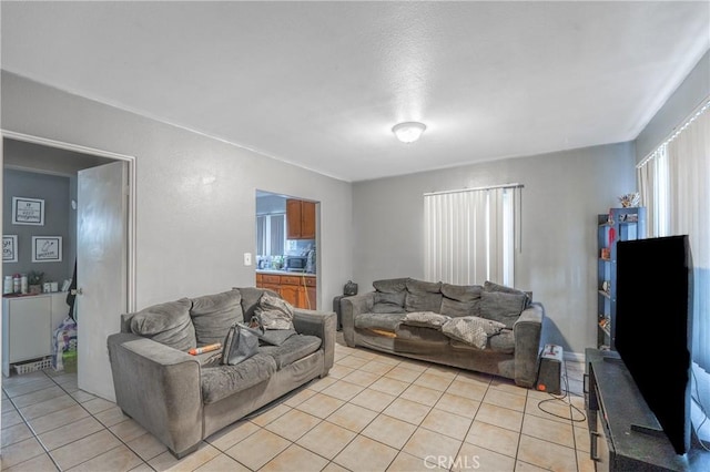 907 E 109th Pl, Los Angeles, CA 90059 - living room featuring light tile patterned floors
