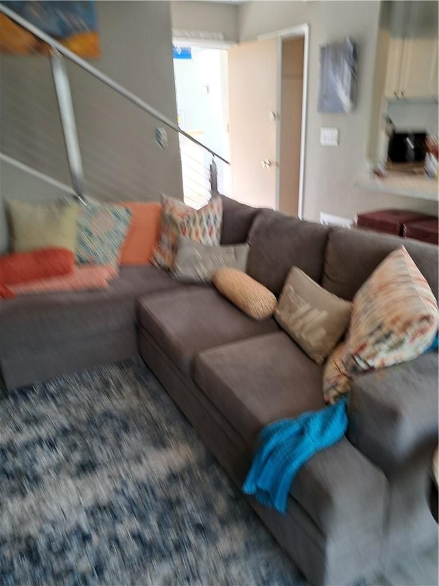view of living area