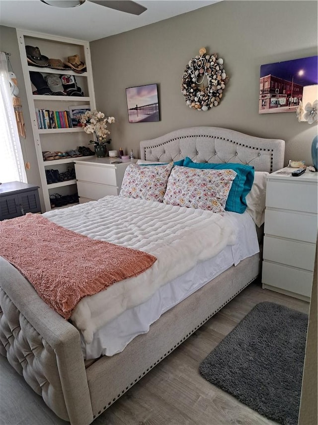 711 Pacific Coast Hwy Unit 418, Huntington Beach, CA 92648 - bedroom featuring wood finished floors and a closet
