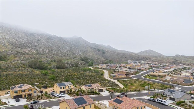 mountain view featuring a residential view